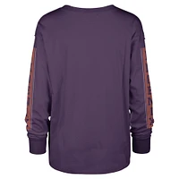 Women's '47 Purple Phoenix Suns Tomcat Long Sleeve T-Shirt