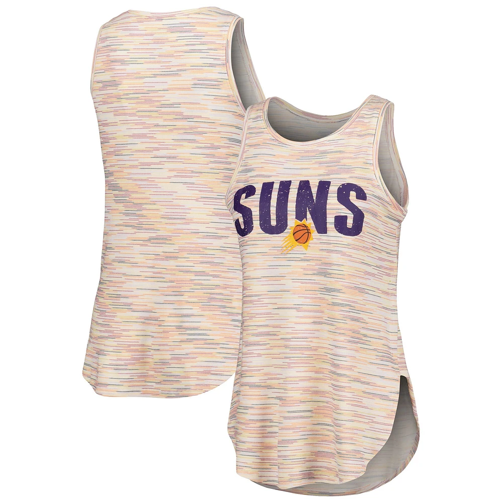 Women's Concepts Sport White Phoenix Suns Sunray Tank Top