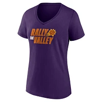 T-shirt violet fanatiques de la collection Hometown des Phoenix Suns pour femmes