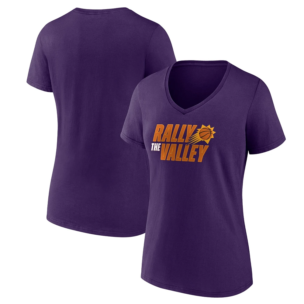 Women's Fanatics Purple Phoenix Suns Hometown Collection T-Shirt