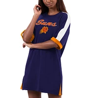 Robe sneaker violette G-III 4Her par Carl Banks pour femmes, motif drapeau des Phoenix Suns