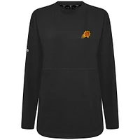 Women's Levelwear Black Phoenix Suns Beaudry Pullover Sweatshirt