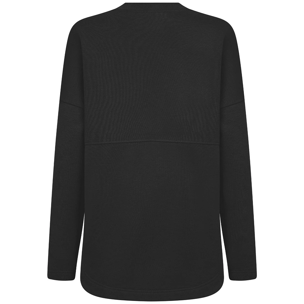 Women's Levelwear Black Phoenix Suns Beaudry Pullover Sweatshirt