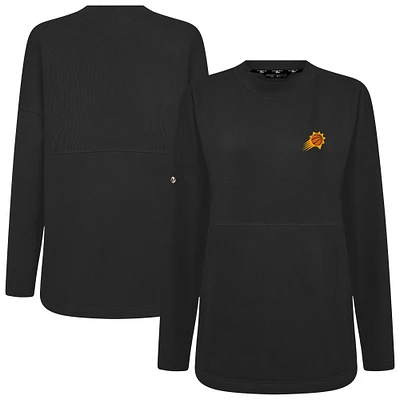 Women's Levelwear Black Phoenix Suns Beaudry Pullover Sweatshirt