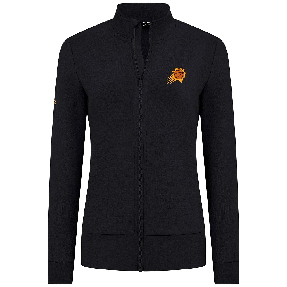 Women's Levelwear Black Phoenix Suns Shine Full-Zip Jacket