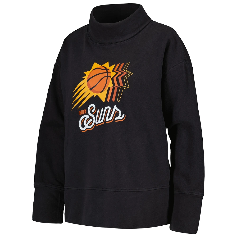 Sweat-shirt Levelwear noir Phoenix Suns Sunset pour femmes