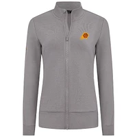 Veste zippée intégrale grise Phoenix Suns Shine pour femme Levelwear