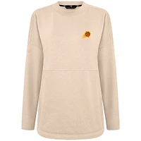 Women's Levelwear Khaki Phoenix Suns Beaudry Pullover Sweatshirt