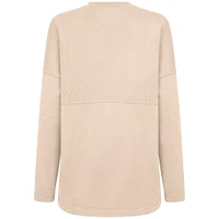 Women's Levelwear Khaki Phoenix Suns Beaudry Pullover Sweatshirt