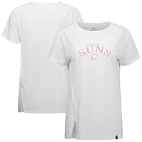 T-shirt blanc pour femme Levelwear Phoenix Suns, motif Influx Arch, la fête des Mères