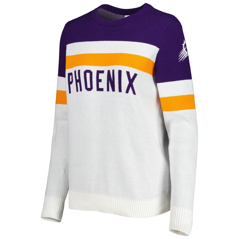 Chandail Dominique Lusso Purple/Cream Phoenix Suns pour femme