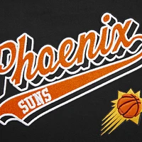 T-shirt petit ami Pro Standard noir Phoenix Suns Script pour femmes