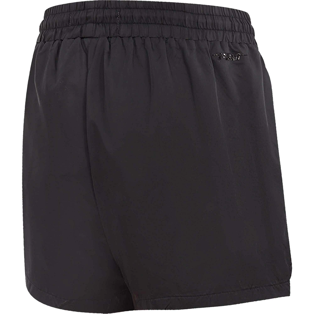 Women's Pro Standard  Black Phoenix Suns Script Woven Shorts