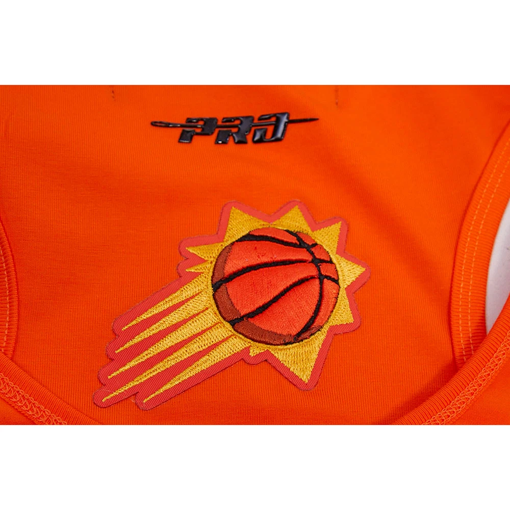 Women's Pro Standard  Orange Phoenix Suns Script Tank Top