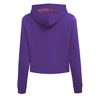 Women's Pro Standard Purple Phoenix Suns 2024/25 City Edition Cropped Pullover Hoodie