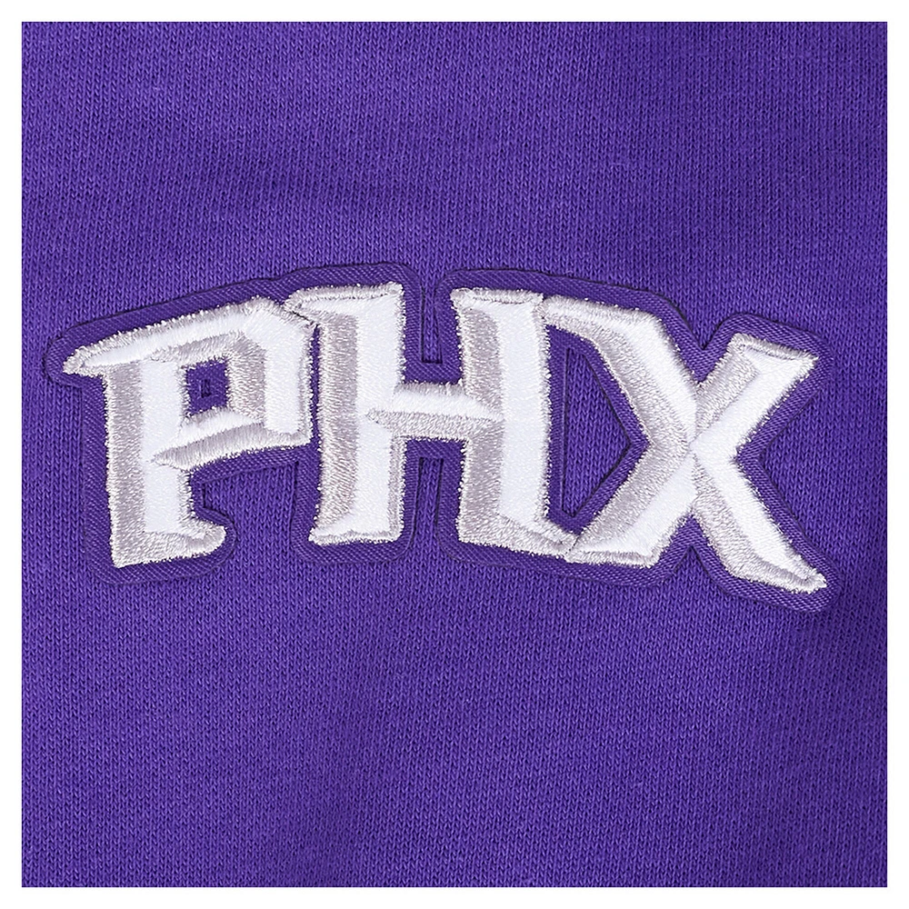 Women's Pro Standard Purple Phoenix Suns 2024/25 City Edition Cropped Pullover Hoodie