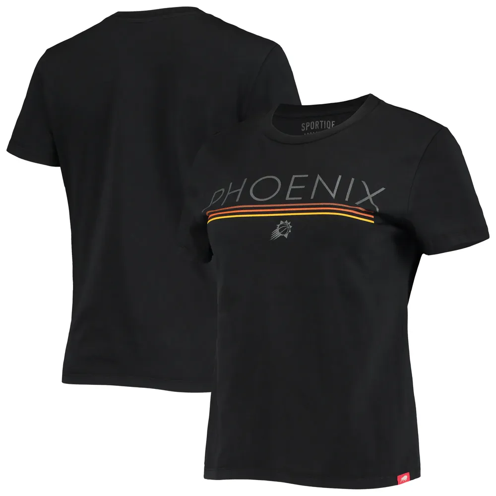 T-shirt Sportiqe Phoenix Suns Arcadia noir pour femme