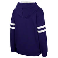 Women's Stadium Essentials Purple Phoenix Suns Road Game Pullover Hoodie