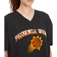 Women's Tommy Jeans Black Phoenix Suns Ashley V-Neck T-Shirt