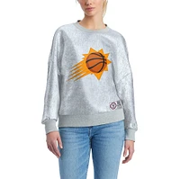 Sweat-shirt Tommy Jeans argenté Phoenix Suns Tracy pour femme