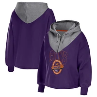 Veste à capuche WEAR by Erin Andrews violette Phoenix Suns pour femme