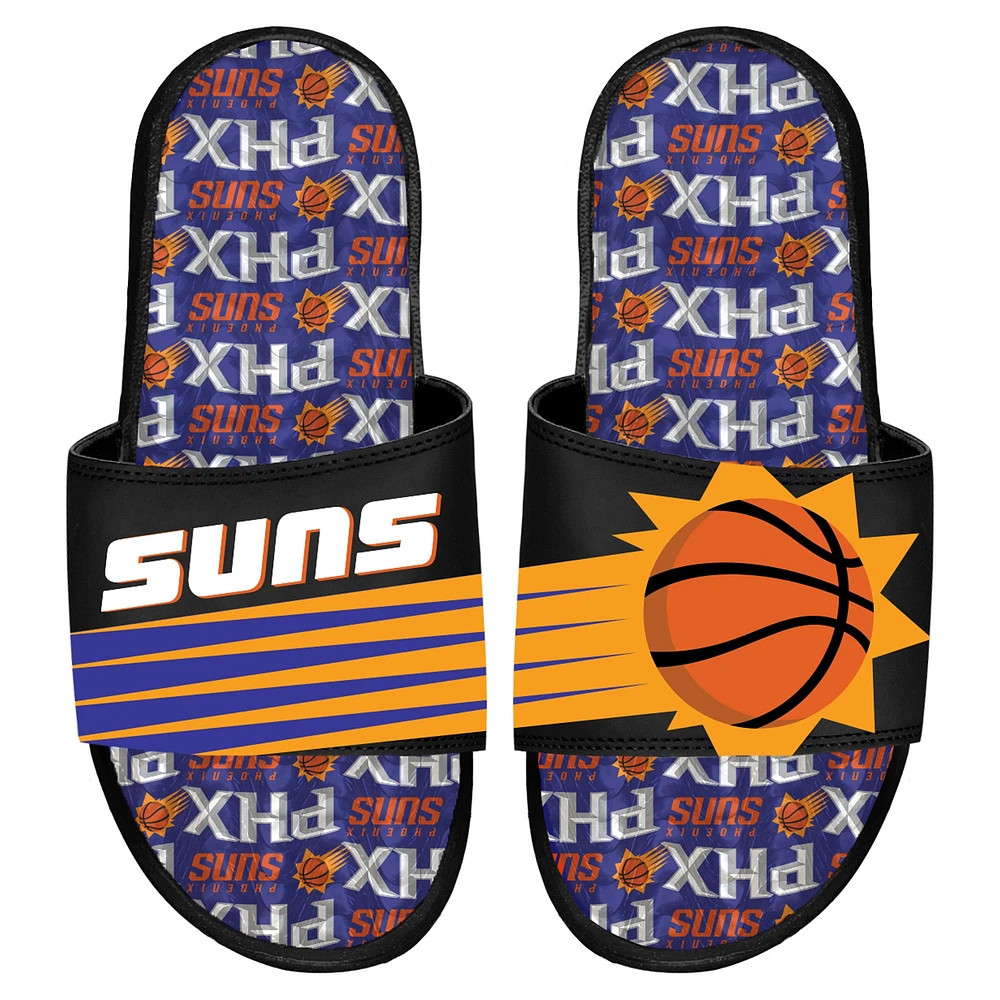 Youth ISlide Phoenix Suns Team Pattern Gel Slide Sandals