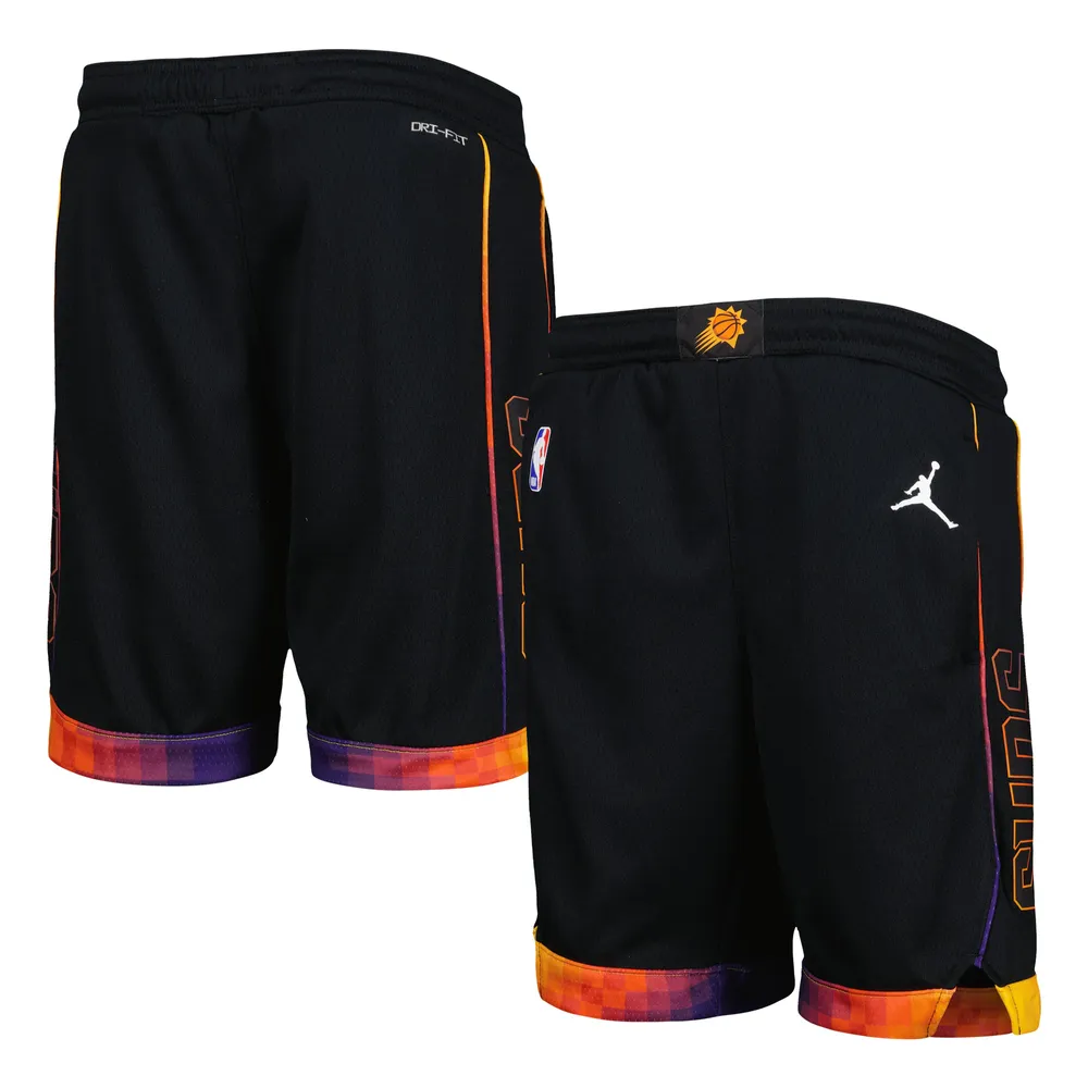 Phoenix Suns Jordan Brand Youth 2019/20 Swingman Performance Shorts -  Statement Edition - Orange