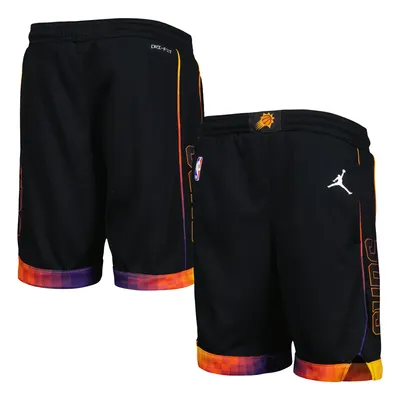Phoenix Suns Jordan Brand Youth Statement Edition Swingman Performance Shorts - Black