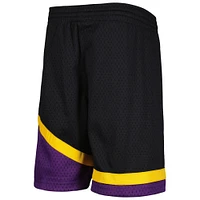 Youth Mitchell & Ness Black Phoenix Suns 2001-02 Hardwood Classics Swingman Shorts