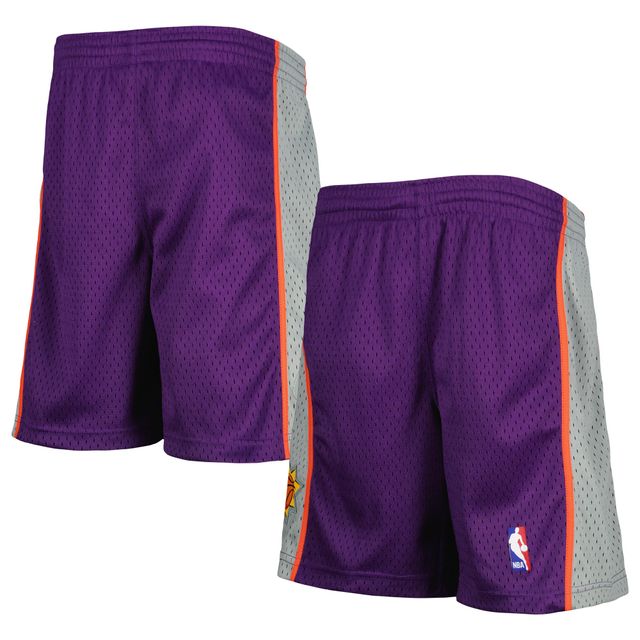 Mitchell & Ness Short Phoenix Suns 1991-92 Hardwood Classics Swingman violet pour jeune