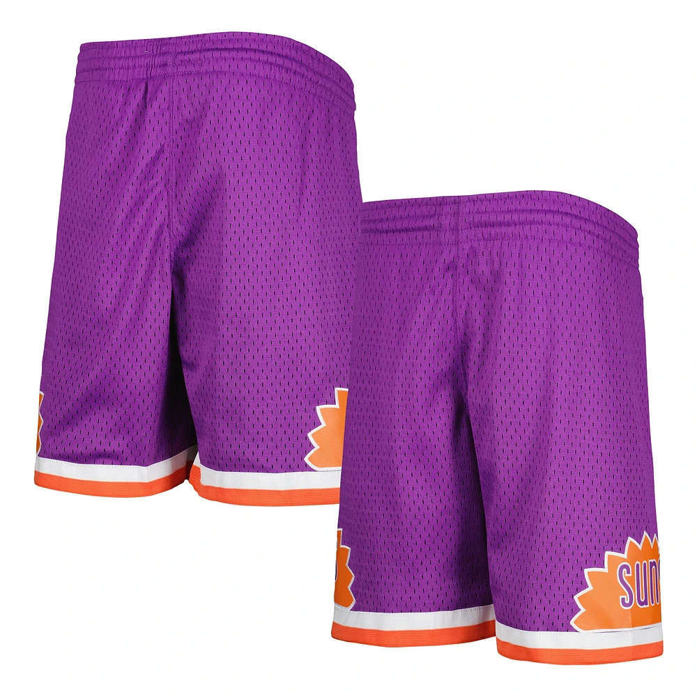 Short Swingman pour enfant Phoenix Suns 1999-00 Hardwood Classics jeune Mitchell & Ness violet