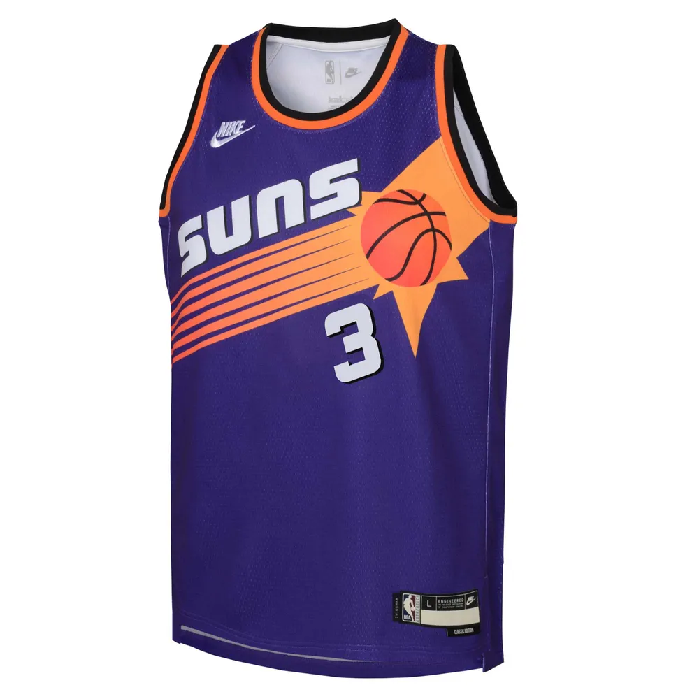 Nike Men's Phoenix Suns Chris Paul #3 Dri-Fit Swingman Jersey - Purple - L (Large)