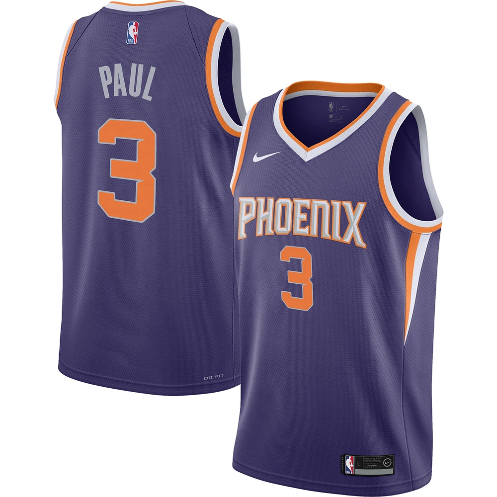 Youth Nike Chris Paul Purple Phoenix Suns Swingman Jersey - Icon Edition