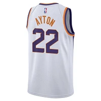 Youth Nike Deandre Ayton White Phoenix Suns Swingman Jersey - Association Edition