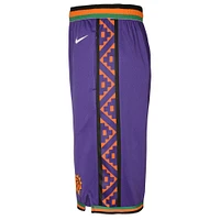 Youth Nike  Purple Phoenix Suns 2024/25 City Edition Swingman Performance Shorts