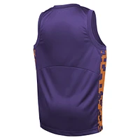 Youth Nike  Purple Phoenix Suns Courtside Starting Five Team Jersey