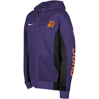 Youth Nike Purple Phoenix Suns Showtime Performance Full-Zip Hoodie