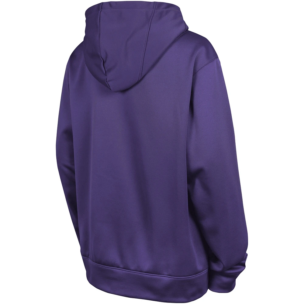 Sweat à capuche Nike violet Phoenix Suns Spotlight Performance pour jeune