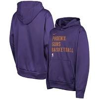 Sweat à capuche Nike violet Phoenix Suns Spotlight Performance pour jeune