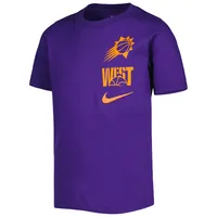 Youth Nike  Purple Phoenix Suns Vs Block Essential T-Shirt