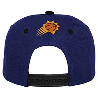 Casquette Snapback Phoenix Suns violette/noire pour jeunes avec visière brodée