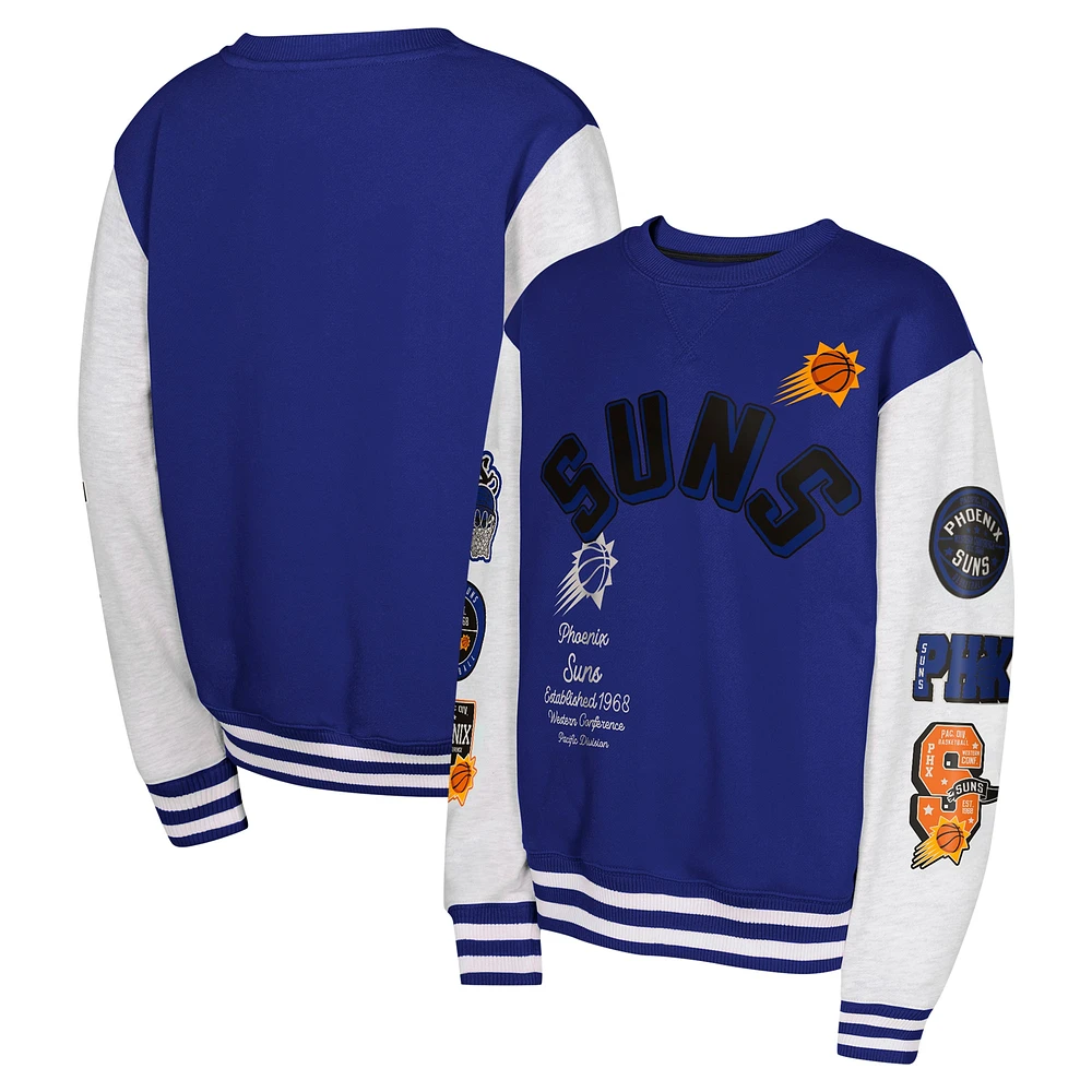 Sweat-shirt à capuche violet pour jeunes Phoenix Suns Star Treatment