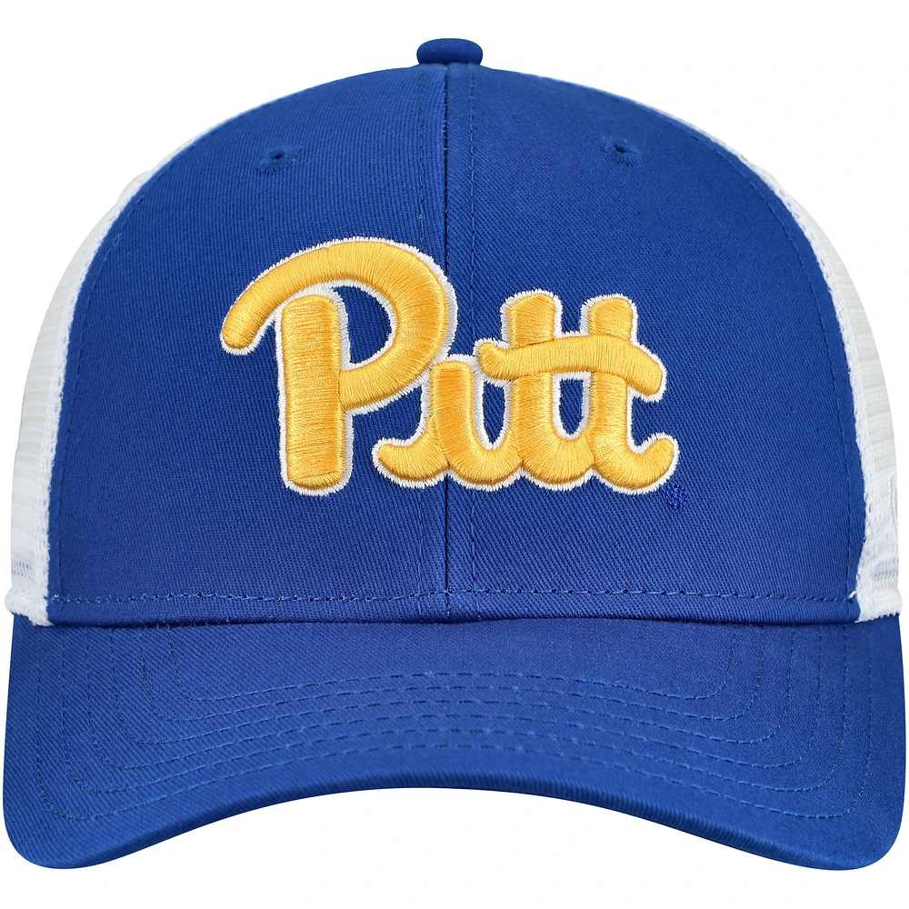 Men's Top of the World  Royal/White Pitt Panthers Two-Tone Adjustable Hat