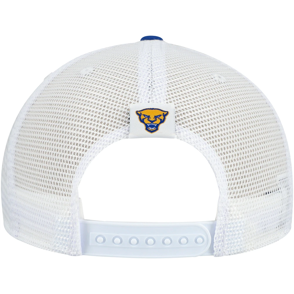 Men's Top of the World  Royal/White Pitt Panthers Two-Tone Adjustable Hat