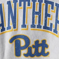 Sweat-shirt Champion Pitt Panthers Arch Over Logo Reverse Weave pour homme, gris