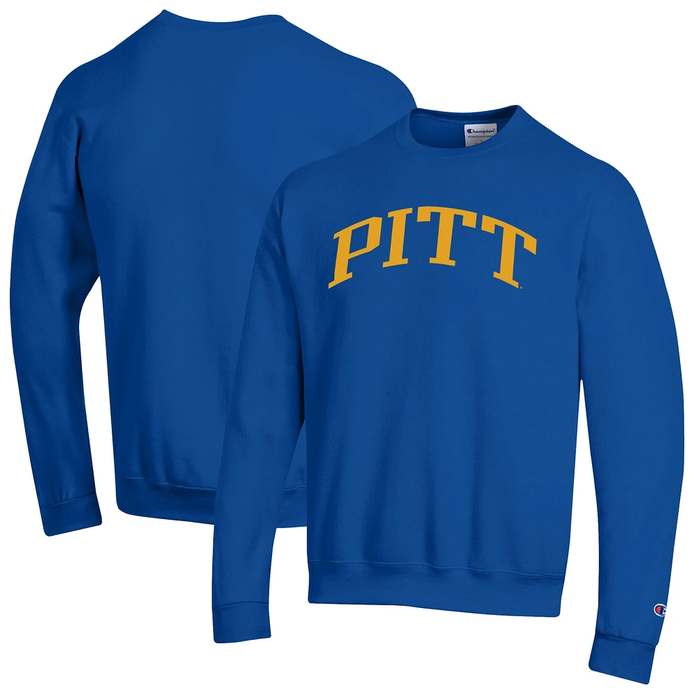 Sweat-shirt en polaire Champion Royal Pitt Panthers Basic Arch pour homme