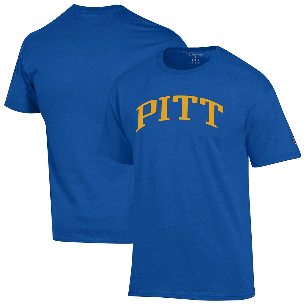 T-shirt basique Arch pour homme Champion Royal Pitt Panthers