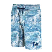 Colosseum Blue Pitt Panthers Realtree Aspect Ohana Short de bain pour homme