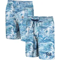 Colosseum Blue Pitt Panthers Realtree Aspect Ohana Short de bain pour homme