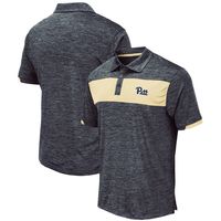 Men's Colosseum Navy Pitt Panthers Nelson Polo